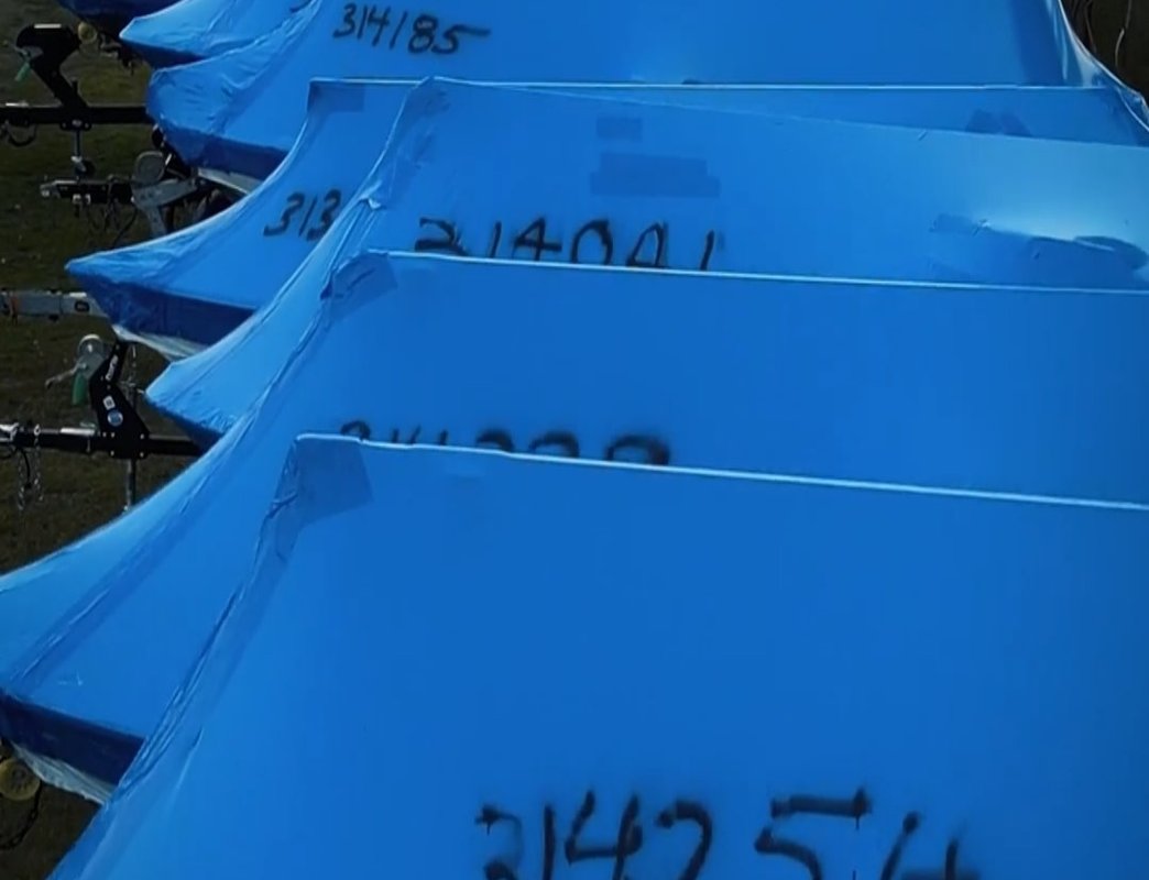 boats in storage