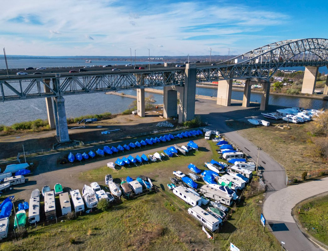boats in storage
