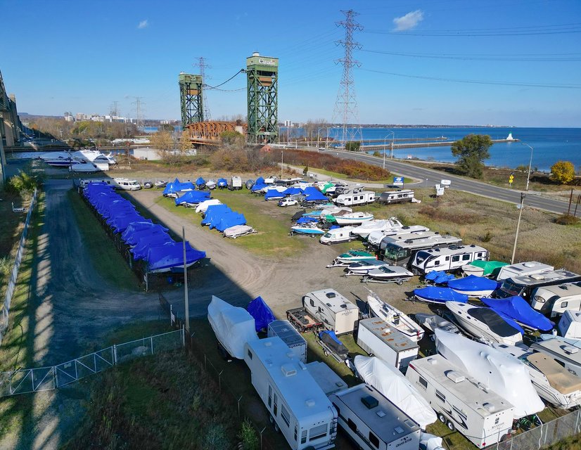 winter boat storage
